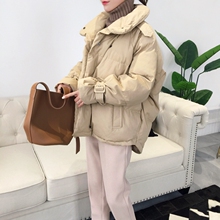 2017韩版新款chic原宿棉袄短款加厚面包服冬装外套女学生冬季女装图片