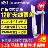 室外户外覆盖ap工程基站 快牛工业级5.8G无线网桥5公里监控工程