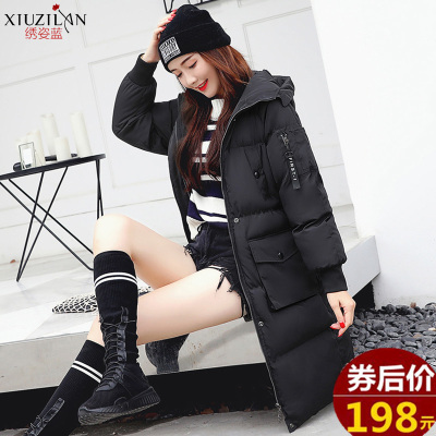 棉衣女中长款2018冬装新款羽绒棉外套女韩国面包服chic原宿风大衣