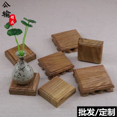 小奇石底座实木旗舰店