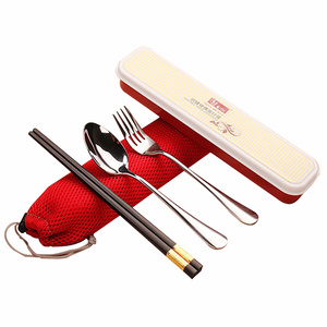 不锈钢筷子勺子套装