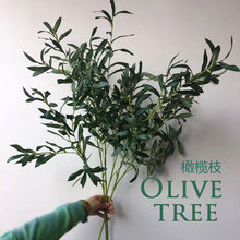 仿真柳叶装 树枝装 柳条 仿真 榕树叶枫叶 婚庆 橄榄叶
