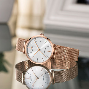 尊超薄石英学生手表欧美范简约潮流防水DW9