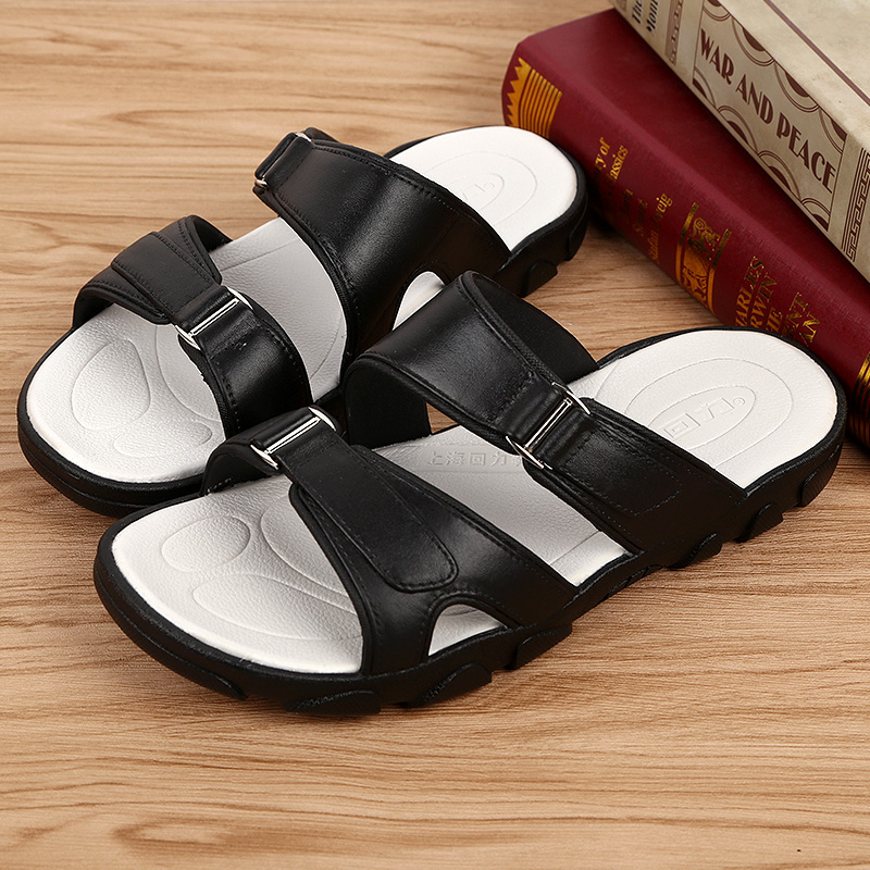 回力凉鞋男潮防滑版新款青年男生休闲鞋凉拖两