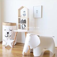 KIDS 儿童坐骑玩具大象椅塑料换鞋 ins北欧风儿童房装 ANGEL
