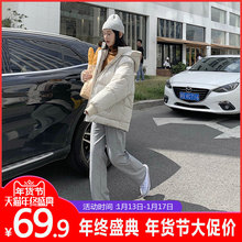 ins网红羽绒棉服女面包服短款 棉袄冬加厚反季特卖清仓 2018新款