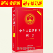 中国刑法典法律2018法律书籍全套 刑法法条小册子 新版中华人民共和国刑法实用版 刑法法律法规 刑法修正案十 正版现货速发