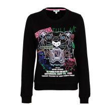 KENZO/高田贤三秋冬新款全棉虎头刺绣卫衣女4XG 2SW850图片