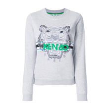 （特价）KENZO/高田贤三春夏新款虎头刺绣套头卫衣女4XA 2SW872图片
