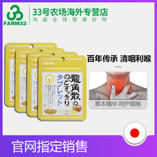 清凉润喉利咽 日本龙角散润喉糖含片新版柠檬味 进口保税 4袋