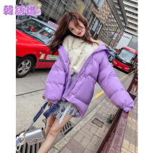 韩语琳新款棉服2018秋冬女装韩版时尚宽松显瘦长袖保暖棉衣外套女图片