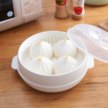 微波炉加热专用带盖塑料泡面碗保鲜盒蒸蛋米饭盒器皿餐具圆形蒸器