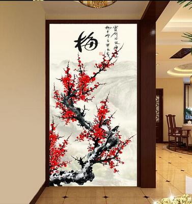 中式水墨画梅花墙纸牌子口碑评测
