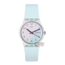 Swatch斯沃琪瑞士手表新品 情人简约时尚 学生石英男女表GE713