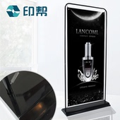 印帮黑色门型展架80X180门式海报架门形展架子易拉宝门框架广告牌