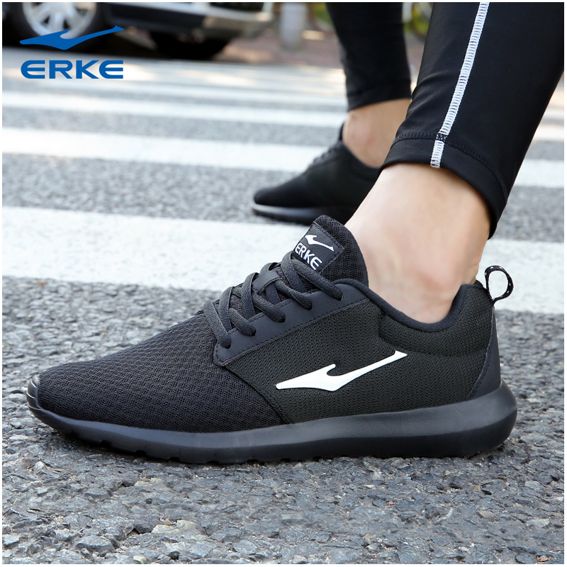 ERKE Men's Shoes Sneakers Men's Summer Breathable Mesh Shoes Running Shoes Men's Shoes Men's Fashion Shoes Casual Shoes