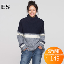 艾格 ES 2018冬经典宽松高领衫S203图片