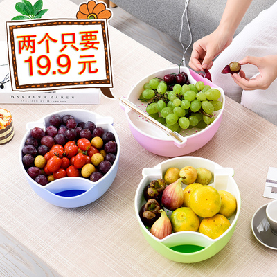 水果盘客厅创意塑料家用618大促