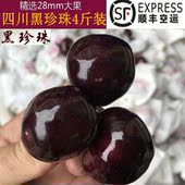 包邮 烟台汶川孕妇水果4斤 现货四川黑珍珠大樱桃车厘子5新鲜10秒杀