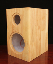 二分频音箱空箱 简洁款 Hifi空箱DIY分频实木箱