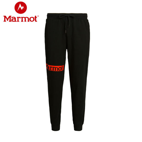 marmot/土拨鼠2019夏季运动户外弹力透气男士卫裤休闲裤薄款
