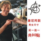 变形金刚纹身贴英雄漫威复仇者联盟美国队长logo钢铁侠标志神盾局