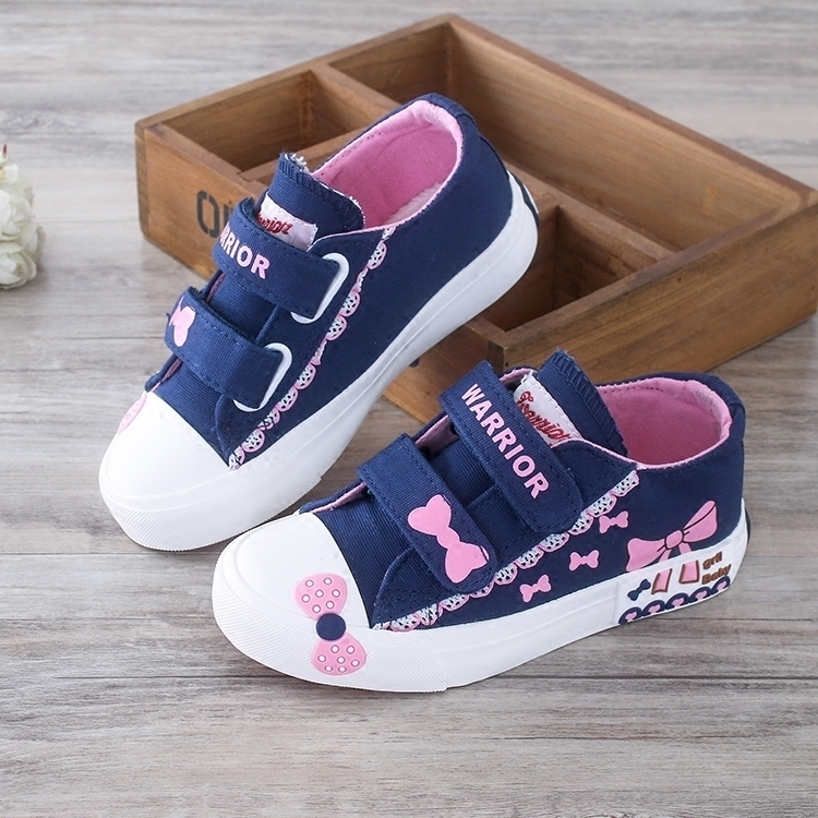 Clear Warehouse Return Children's Shoes Girls' Cloth Shoes 2019 Spring and Autumn New Children's Canvas Shoes Female Big Children Baby Board Shoes Leisure