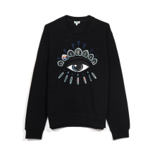 KENZO/高田贤三 男士眼睛百搭长袖T恤 PF865SW0924XK图片