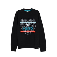 KENZO/高田贤三男士老虎头长袖T恤 4XL-5SW191图片