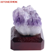 iSTONE 石头记水晶摆件办公室家居风水摆件小饰品