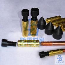 镀铜铜包钢接地棒配件钻头尖头连接器驱动头冲击螺栓线夹正规厂家