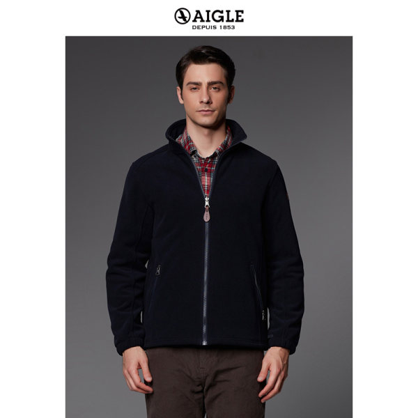AIGLE 艾高 男士windstopper保暖全拉抓绒衣 Barry