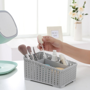 简约桌面收纳盒可爱学生宿舍化妆品盒