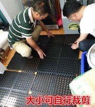 加厚拼接厨房防滑防油橡胶垫耐油疏水易清洁抗疲劳地垫脚垫可酒店