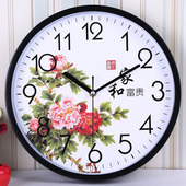 静音钟表时尚简约现代挂钟卧室客厅时钟卡通挂表个性创意石英钟表
