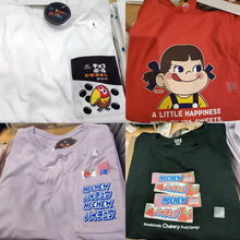 UNIQLO优衣库BRANDS日本零食糖果品牌okashi不二家T恤牛奶妹 女装