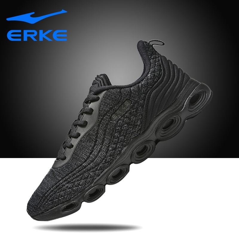 ERKE Men's Shoes Autumn and Winter 2019 New Travel Shoes Men's Running Shoes Casual Shoes Men's Sneakers Fashion