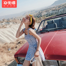 亦美珊泳衣女2018新款 显瘦性感泳装 泡温泉时尚 保守连体遮肚游泳衣