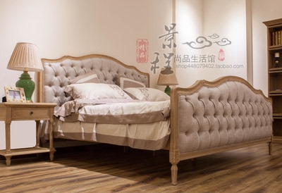 简约布艺原木床品牌资讯