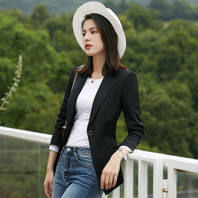 小西装女外套ol气质长袖韩版女装2018秋冬新款时尚休闲女士小西服图片