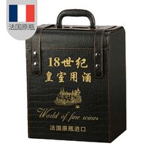 红酒整箱礼盒装 法国原瓶原装进口干红葡萄酒6支一箱送人送礼高档