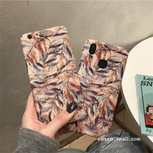 怀旧秋风树叶vivox27新款iqoo手机壳Y97Y93S保护套NEX/Z1i/X21个性y85a/y67全包边y66l/y55女款y81/y83外壳Z3