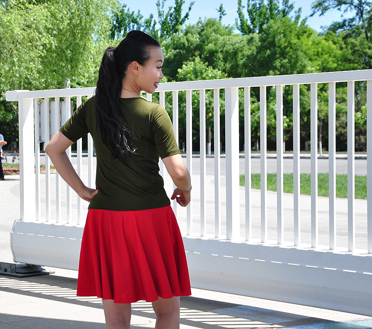 范儿杨艺格格水兵舞蹈服装女演出服广场舞套装