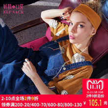 妖精的口袋旗舰店秋装2018新款趣味圆领印花图案宽松短袖T恤女图片