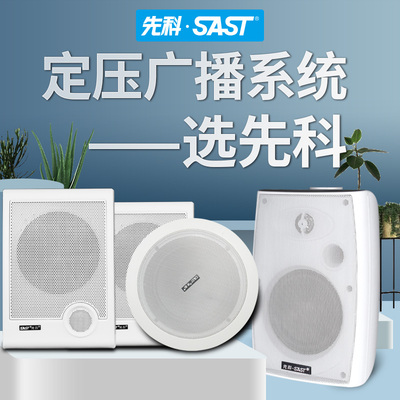 SAST/先科 SA-601吸顶喇叭天花吊顶音响嵌入式壁挂吊球音箱背景音乐喇叭无线蓝牙广播喇叭扬声器