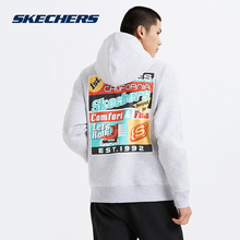 SMAMS19D022 套头衫 连帽卫衣以团之名同款 Skechers斯凯奇男子新款