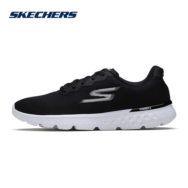 Skechers斯凯奇男鞋简约绑带跑步鞋 轻质减震潮鞋运动鞋54351