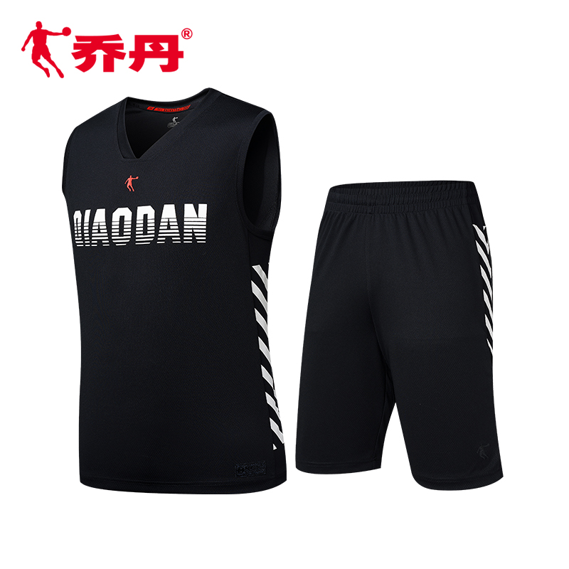 Jordan Basketball uniform suit men's 2018 summer new genuine breathable quick drying vest two-piece game Sportswear