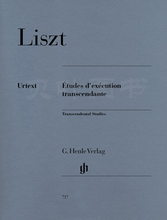 亨乐原版classical 李斯特 超技练习曲 Liszt ?tudes d'exécution transcend. 德国亨乐出版集团 G.Henle Verlag 正版包邮