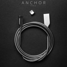 Type C充电线三合一通用多功能快充 Anchor苹果磁吸数据线安卓USB